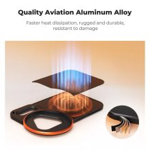 K&F Concept MagSafe szűrőtartó adapter 58 mm ND2-32 VND szűrővel, iPhone 17 Pro (KF-15-0017)