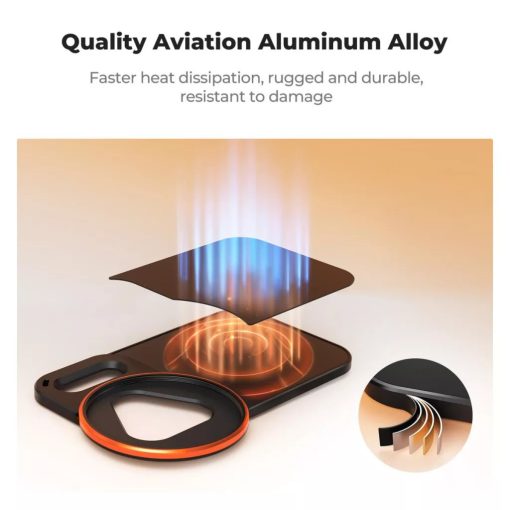 K&F Concept MagSafe szűrőtartó adapter 58 mm ND2-32 VND szűrővel, iPhone 17 Pro (KF-15-0017)