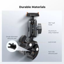 K&F Concept MS102 dupla satu/bilincs 8-40mm átmérőhöz, magic arm (KF-31-204S2)