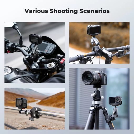 K&F Concept MS102 dupla satu/bilincs 8-40mm átmérőhöz, magic arm (KF-31-204S2)