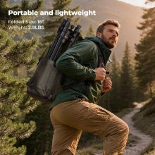 K&F Concept O234A3 + BH-36 videó állvány, telefon adapter (KF-09-179)