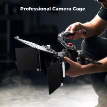 K&F Concept kamera keret, cage, Sony ZV-E10 II kompatibilis, NATO, ARRI, vakupapucs (KF-31-241)