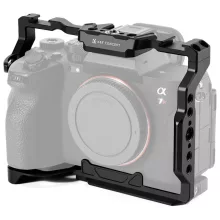 K&F Concept kamera keret, cage, Sony A7M5/A7M4/A7R5 kompatibilis, NATO, ARRI, vakupapucs (KF-31-244)