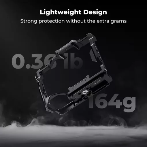 K&F Concept kamera keret, cage, Sony A7M5/A7M4/A7R5 kompatibilis, NATO, ARRI, vakupapucs (KF-31-244)