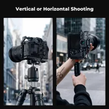 K&F Concept kamera keret, cage, Sony A7M5/A7M4/A7R5 kompatibilis, NATO, ARRI, vakupapucs (KF-31-244)