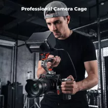 K&F Concept kamera keret, cage, Sony A7M5/A7M4/A7R5 kompatibilis, NATO, ARRI, vakupapucs (KF-31-244)
