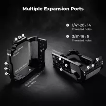 K&F Concept kamera keret, cage, Canon R50V kompatibilis, ARRI, vakupapucs (KF-31-246)