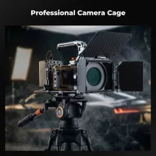 K&F Concept kamera keret, cage, Sony A6000/A6300/A6400 kompatibilis, NATO, ARRI, vakupapucs (KF-31-245)