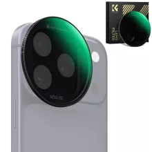 K&F Concept ND2-32 Snap-on szűrő, HD bevonat, vízálló, karcálló, fekete, iPhone 17 Pro/Max (KF-15-0052)