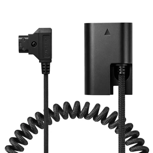 K&F Concept Canon LP-E6P vakakku D-Tap tápkábellel, LP-E6NH/LP-E6N/LP-E6 kompatibilis (KF-28-0153)