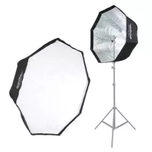 Godox SB-GUBW120 Ernyő Octobox Méhsejtráccsal 120cm - Rendszervakuhoz