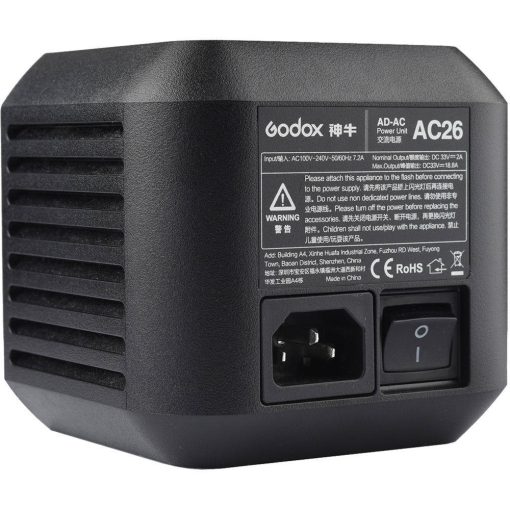 Godox AC-26 AC adapter AD600 PRO vakuhoz