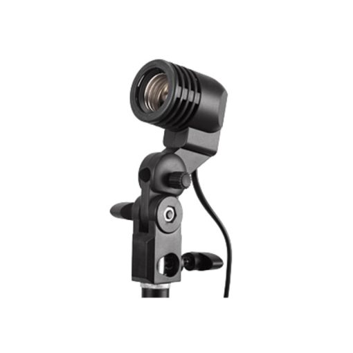 Foglalat E27-es izzóhoz - ernyőtartóval (LH-01)