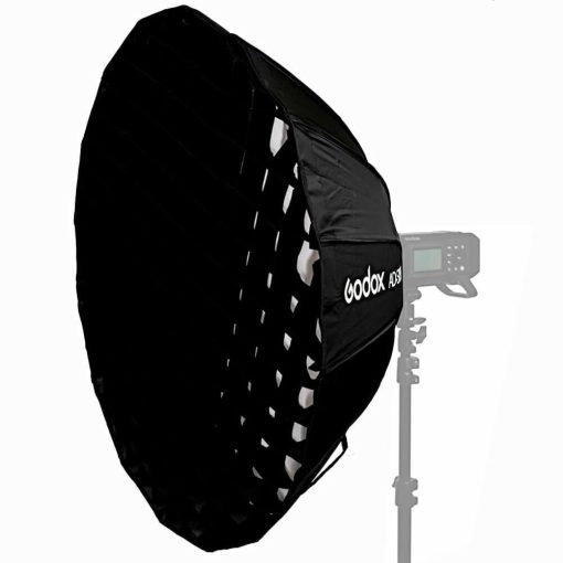 Godox AD-S65W Ernyőként Nyitható Softbox AD300Pro/AD400Pro-hoz - Fehér Belsővel (65 cm)