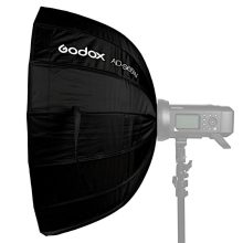 Godox AD-S65W Ernyőként Nyitható Softbox AD300Pro/AD400Pro-hoz - Fehér Belsővel (65 cm)