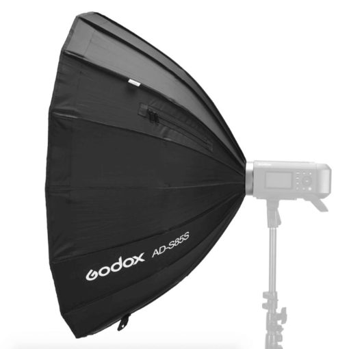 Godox AD-S85S Deep Ernyőként Nyitható Softbox AD400Pro-hoz (85 cm)