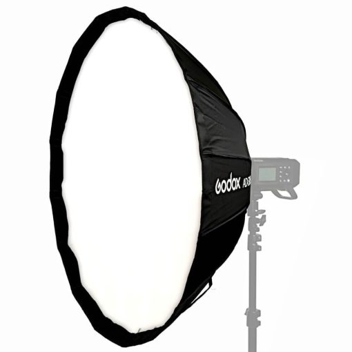 Godox AD-S85W Ernyőként Nyitható Softbox AD300Pro/AD400Pro-hoz - Fehér Belsővel (85 cm)