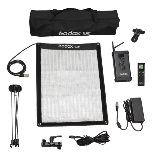 Godox FL100 Flexibilis LED lámpa (100W, 3300K~5600K - 45 x 60cm)