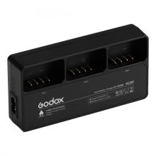 Godox VC26T Akkutöltő Állomás 3X - V1 - V860III - V850III vakuhoz