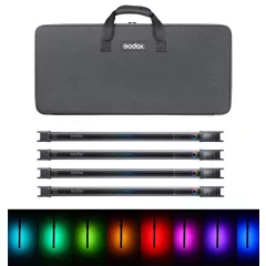   Godox TL60 Tube Light (RGB - 2700K-6500K, 18W) - Négyes szett