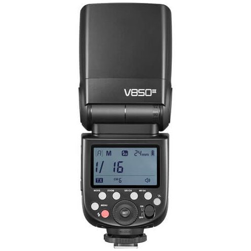 Godox V850III manuális vaku Li-Ion akkumulátorral