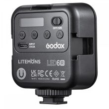 Godox LiteMons LED6R RGB LED Lámpa 6W (RGB / 3200K～6500K) - több összekapcsolható