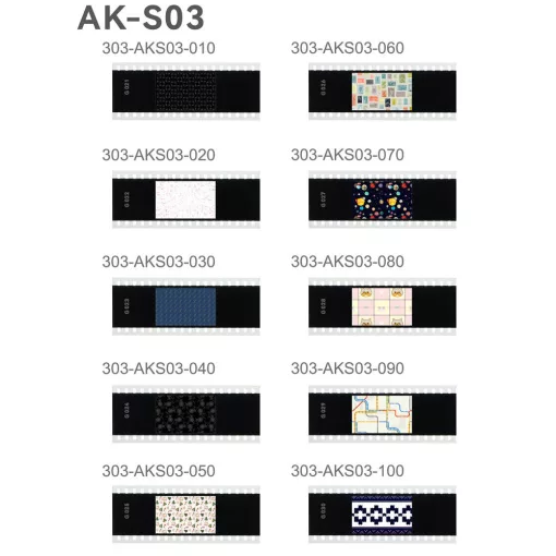 Godox AK-S03 Slide Filter Set (10 db)