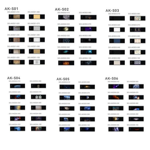 Godox AK-S Slide Filter Full Set (60 pcs)