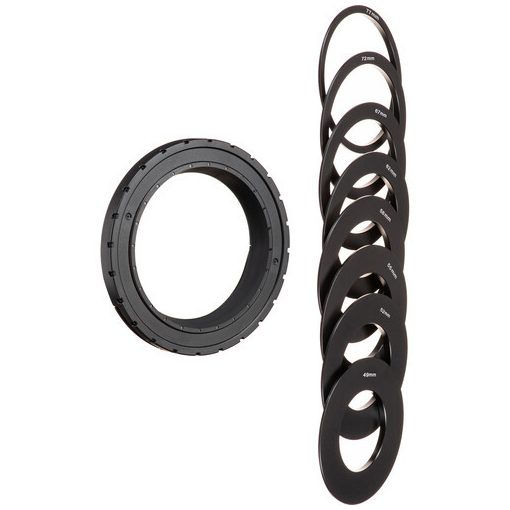 Godox MF-AR KIT adapter és gyűrű szett MF-12 makró vakuhoz (adapter + 8db, 49-77m)