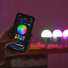 Godox C7R KNOWLED RGBWW 8db Kreatív fényforrás KIT - E27 (7W - beépített akkuval)