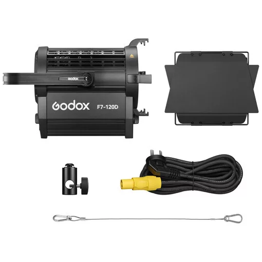 Godox F7-120D K2 Daylight LED Fresnel Lámpa - állványra