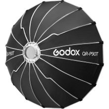 Godox QR-P90T Nyitható Parabolic Softbox - 90cm (livestreaming)