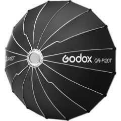   Godox QR-P120T Nyitható Parabolic Softbox - 120cm (livestreaming)