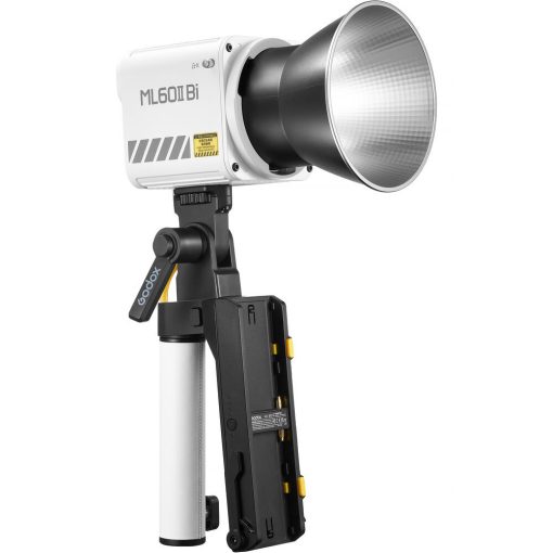 Godox AK-B01 NP-F Akku Tartó Szett ML60II Bi LED Lámpákhoz