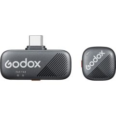   Godox Cube-SC - KIT 1 - Wireless - Vezeték nélküli Mikrofon USB-C csatlakozás, mobilokhoz (2.4 GHz)