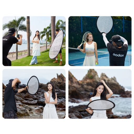 Godox W-RFT80 Szélálló Derítőlap 80 cm ezüst (1db)