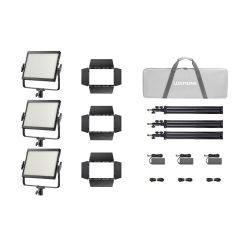 Godox Litemons LP1200R Fekete KIT 3 - RGB  LED Tabló (120W)