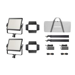Godox Litemons LP600R Fekete KIT 2 - RGB LED Tabló (60W)