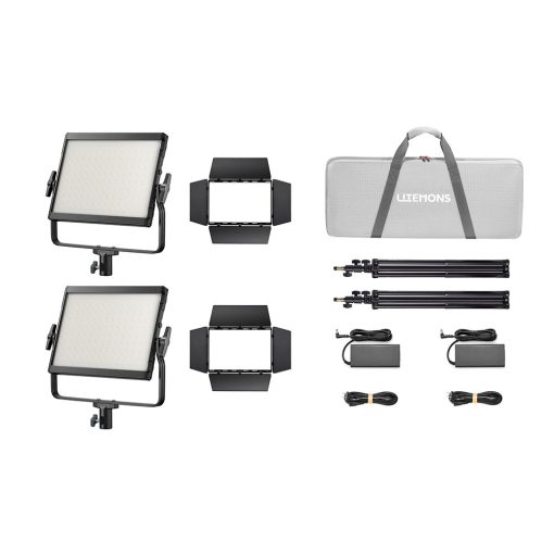 Godox Litemons LP600R Fekete KIT 2 - RGB LED Tabló (60W)