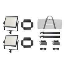 Godox Litemons LP400BI Fekete KIT 2 - LED Tabló Bi-Color (36W)