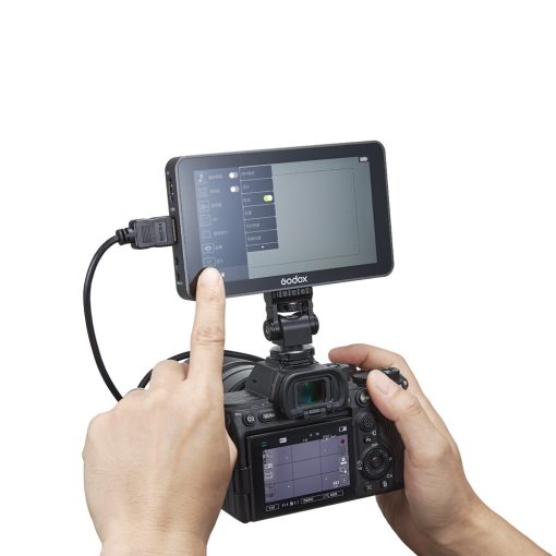 Godox GM6S PRO Érintőképernyős Monitor - Ultra fényerővel - 5,5" 4K HDMI (GM6SPro)