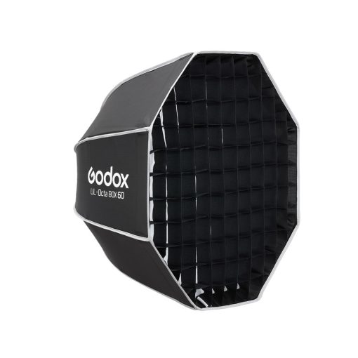 Godox - UL BOX Octa 60 - Nyitható Softbox méhsejtráccsal - Oktobox - 60cm Bowens