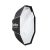   Godox - UL BOX Octa 90 - Nyitható Softbox méhsejtráccsal - Oktobox - 90cm Bowens