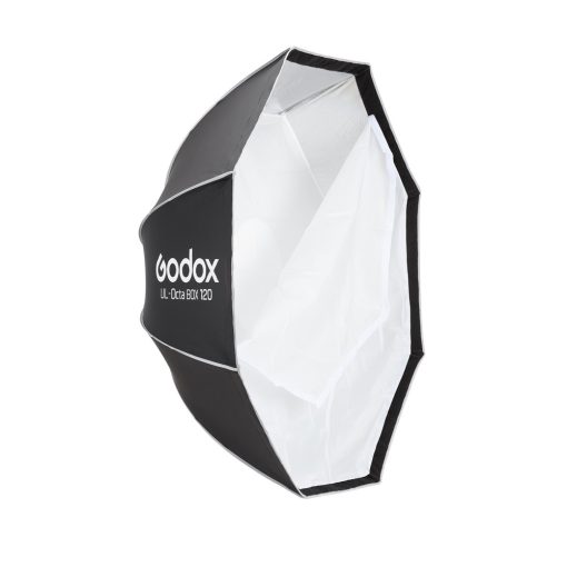 Godox - UL BOX Octa 120 - Nyitható Softbox méhsejtráccsal - Oktobox - 120cm Bowens