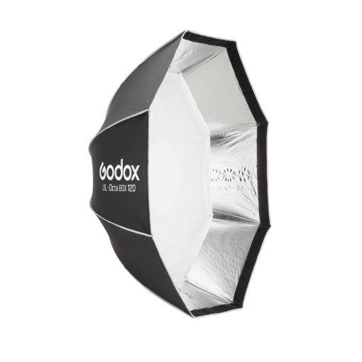 Godox - UL BOX Octa 120 - Nyitható Softbox méhsejtráccsal - Oktobox - 120cm Bowens