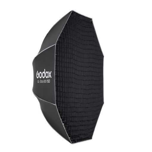 Godox - UL BOX Octa 150 - Nyitható Softbox méhsejtráccsal - Oktobox - 150cm Bowens