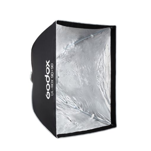Godox - UL BOX 90 - Nyitható Softbox méhsejtráccsal - 90x90cm Bowens