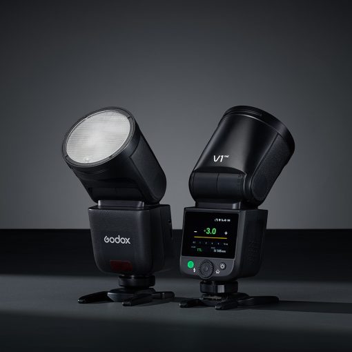 GODOX V1 MID-C Körfejű Rendszervaku TTL HSS (CANON)