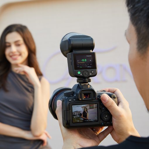 GODOX V1 MID-S Körfejű Rendszervaku TTL HSS (Sony)