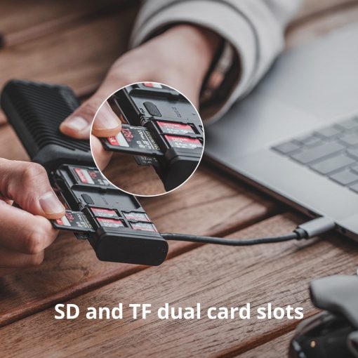 PGYTECH CreateMate Kártyaolvasó tok - fekete